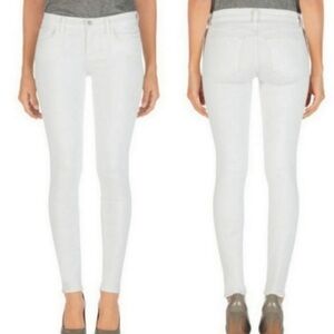J Brand Low Rise Skinny Leg jeans in Snow size 31
